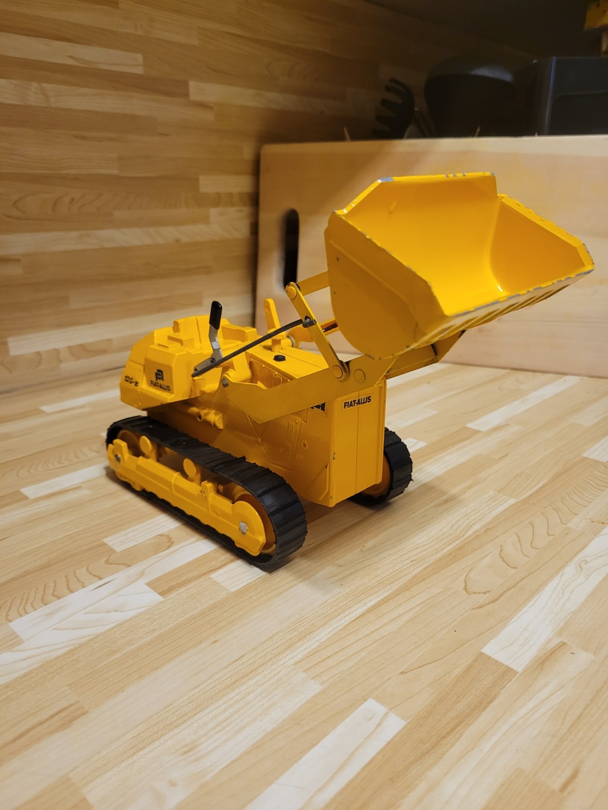 Super Rare FIAT ALLIS 1/16th 12g-b And 1/24 Fl 10 B Crawler Loader Die Cast