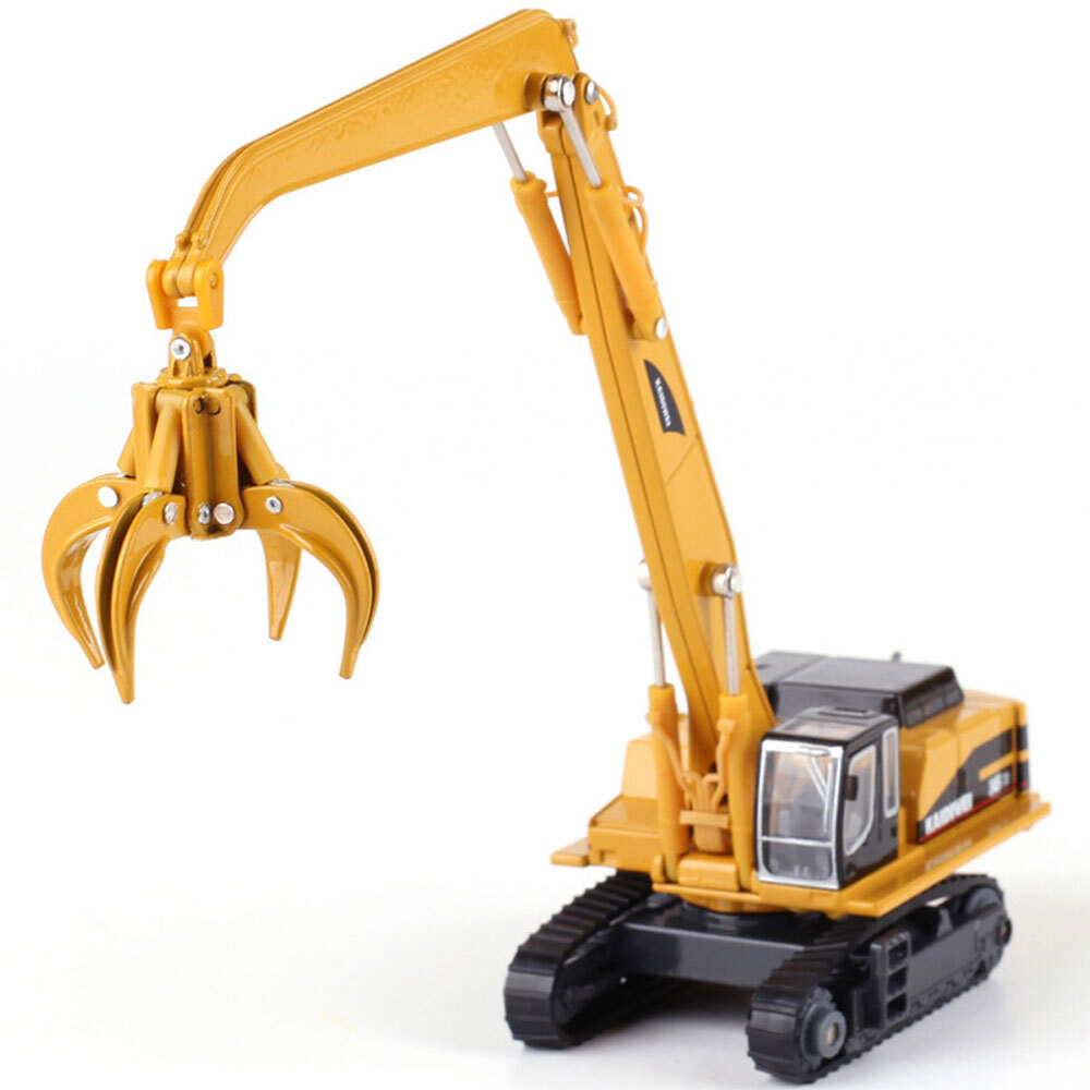 1/87 Scale Material Handler Crane Construction Vehicle Diecast Metal Model Toys