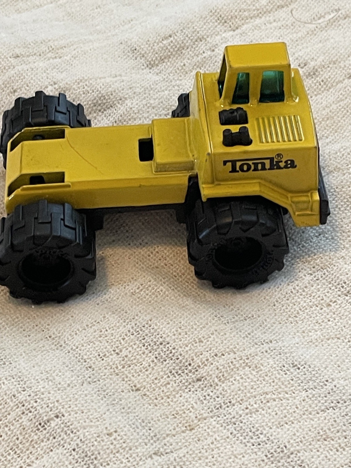 Vintage 1992 Tonka Construction Trucks Wide Lot Of 3 Orange Yellow Retro Toy