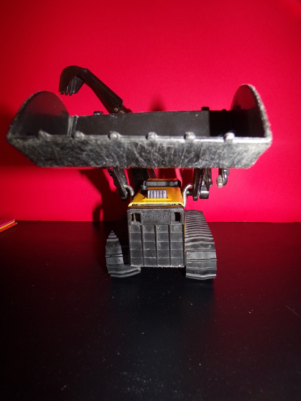 Mighty Tonka Tracked Loader/ Back Hoe Dozer 1232 GREAT Condition