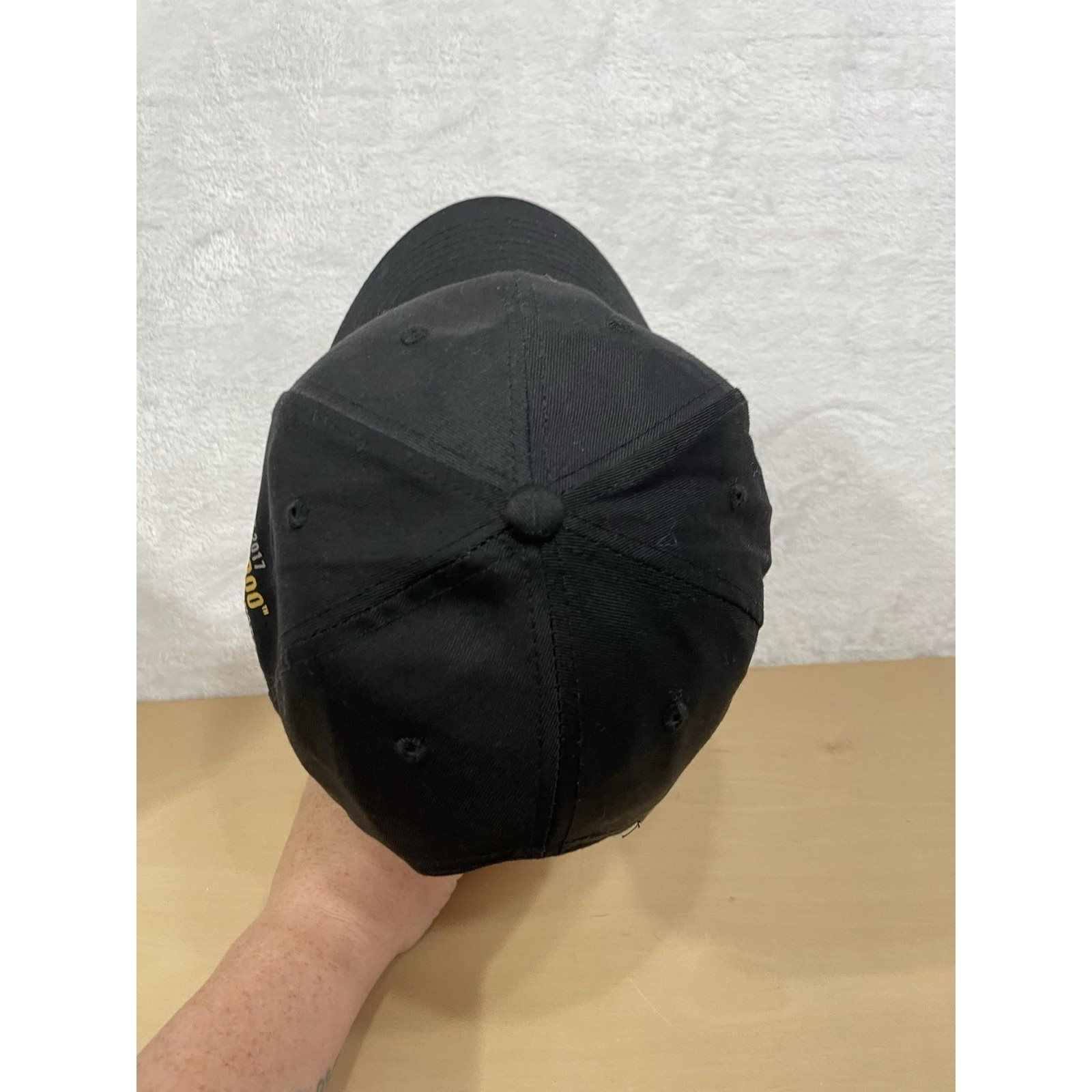 CAT Caterpillar Black Adjustable Hat June 2017 100,000th Compact Wheel Loader