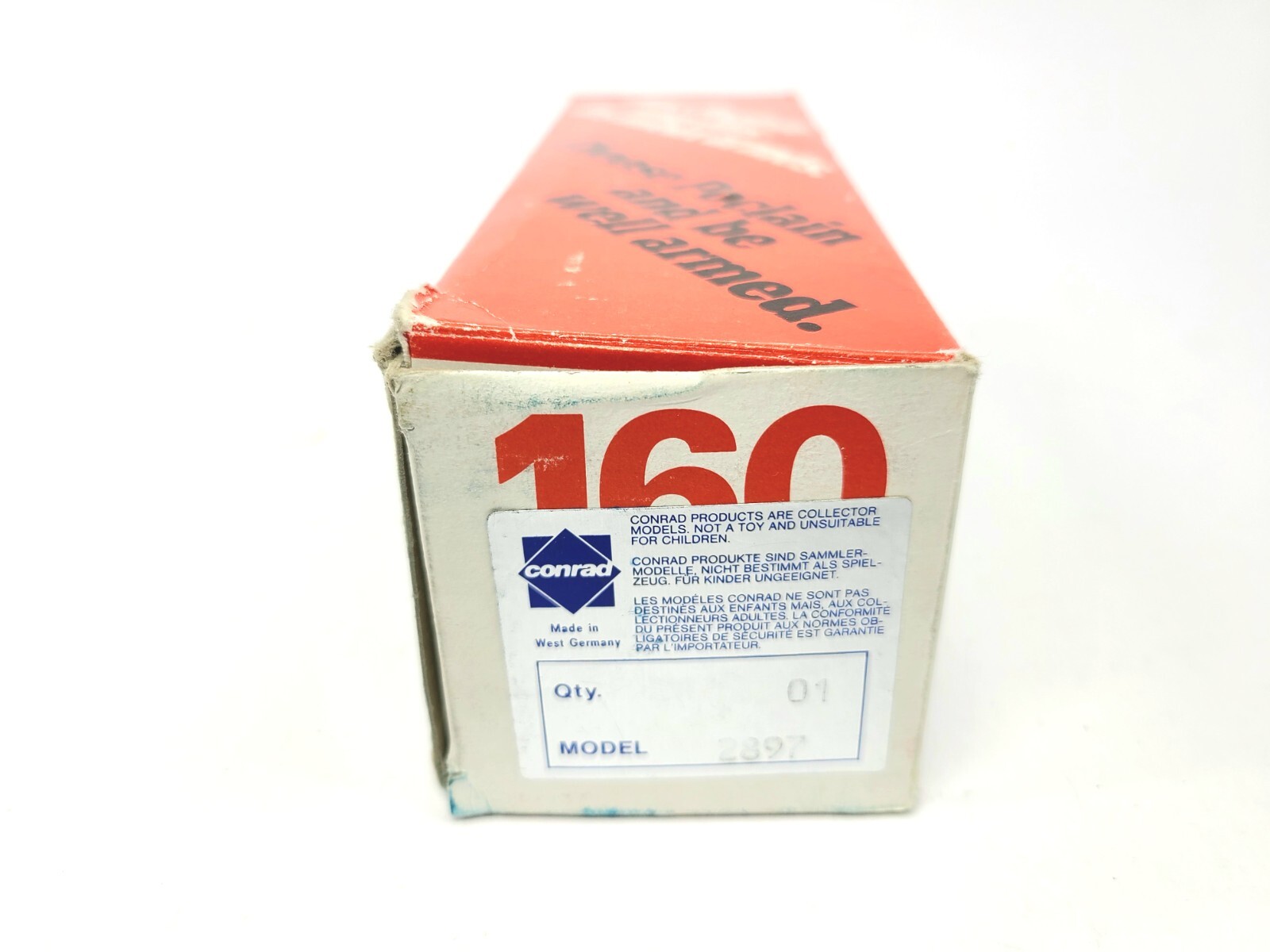 Poclain 160 Excavator – Conrad 1:50 Scale Diecast Model #2897
