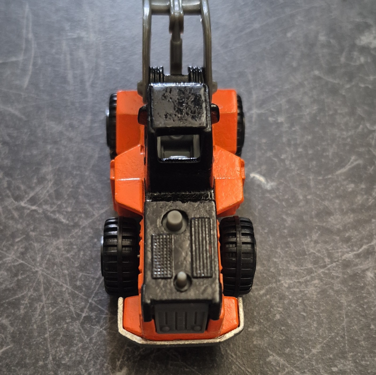 Hot Wheels 1979 Vintage Diecast Wheel Loader Vehicle Orange/Black/Gray