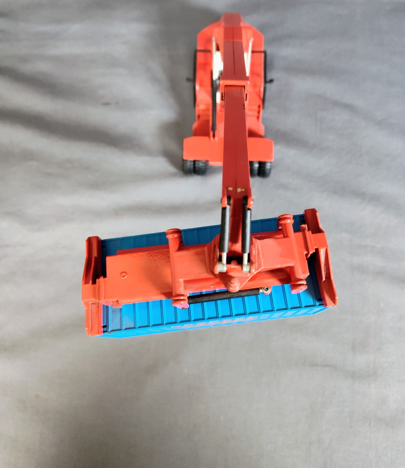 Rare Vintage Joal 169 PPM Super Stacker Container Crane Truck 1:50 Diecast Spain