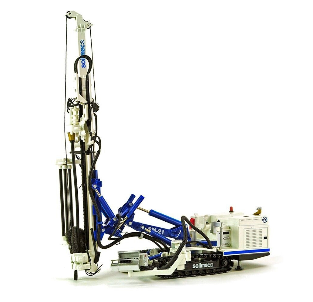 Brami 42425 Soilmec SM-21 Drilling Rig 1/50 Die-cast MIB