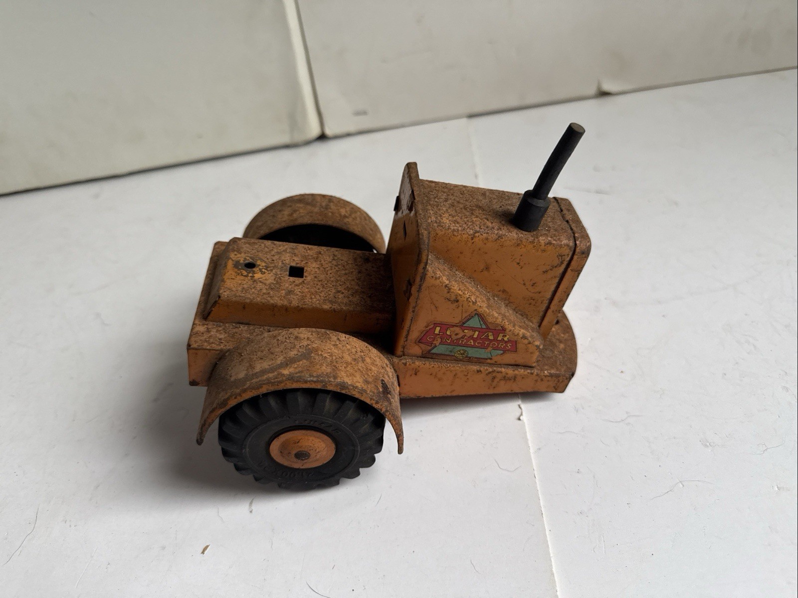 Vintage Marx Lumar Contractors Earth Haulers Pressed Steel no Trailer (30)