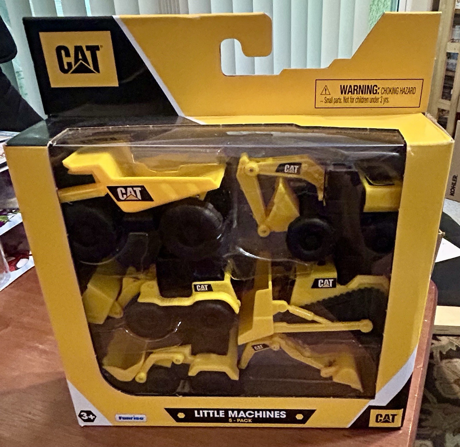 Caterpillar Little Machines Dump Truck Excavator Set 5-Pack New Sealed In Box