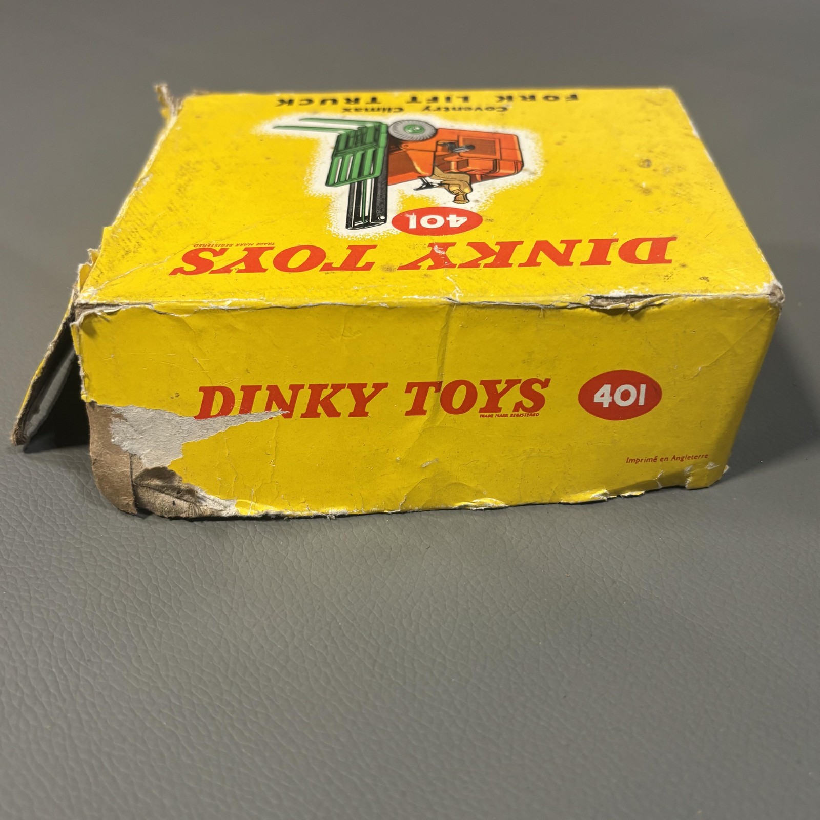 Vintage Dinky Toys 401 Coventry Climax Fork Lift Truck Original Box England
