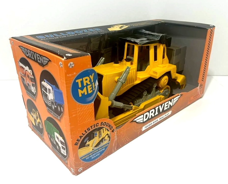DRIVEN BY BATTAT 17″ BULLDOZER HEAVY DUTY CONSTRUCTION VEHICLE TOY TRUCK 1:16!!