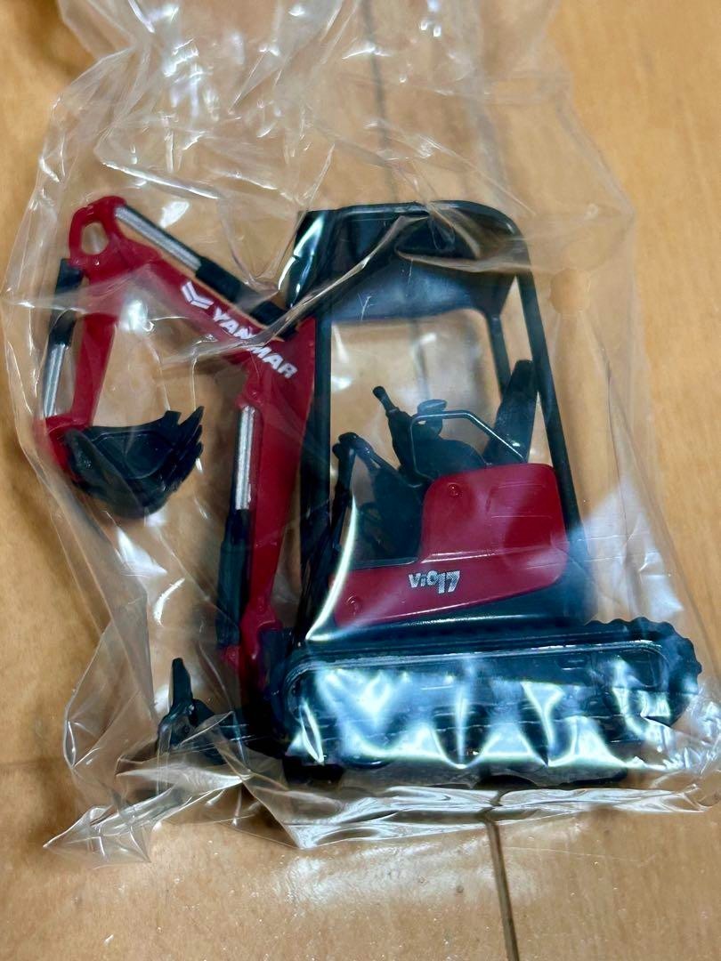 YANMAR Mini Excavator ViO17 1/34 Scale Collectible Construction Machinery RARE