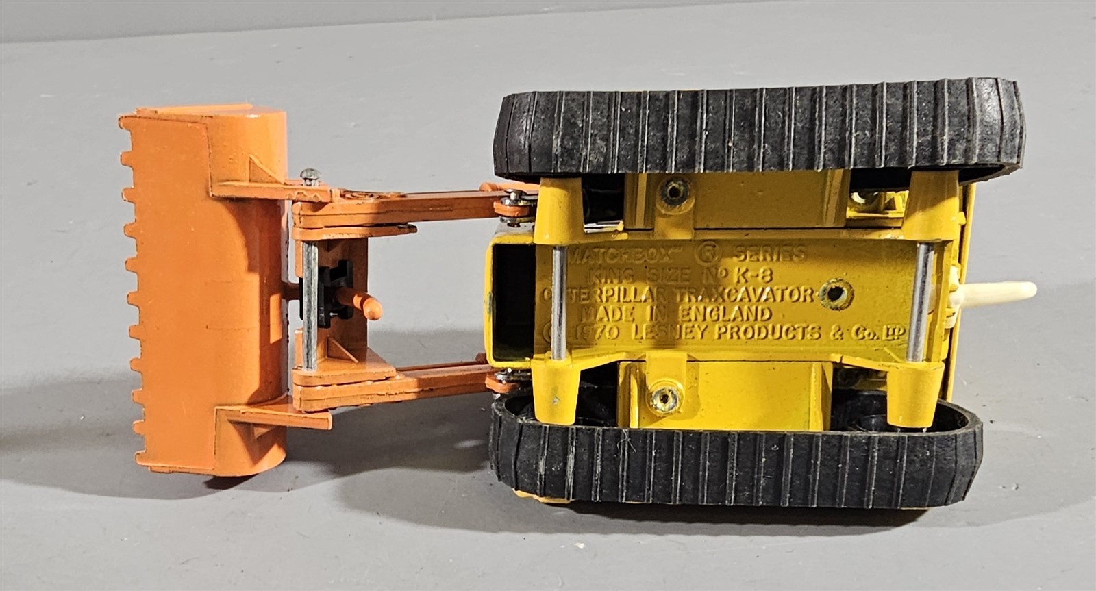 MATCHBOX KING SIZE CATERPILLAR K8 C5 TRAXCAVATOR (#1)