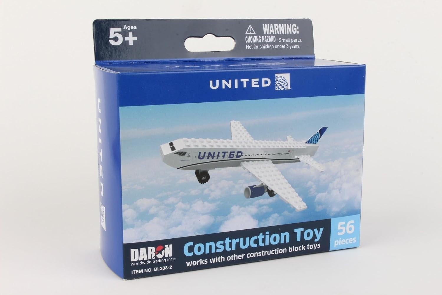 Fun United Airlines 56-Piece Construction Block Set – Inspire Young Innovators!