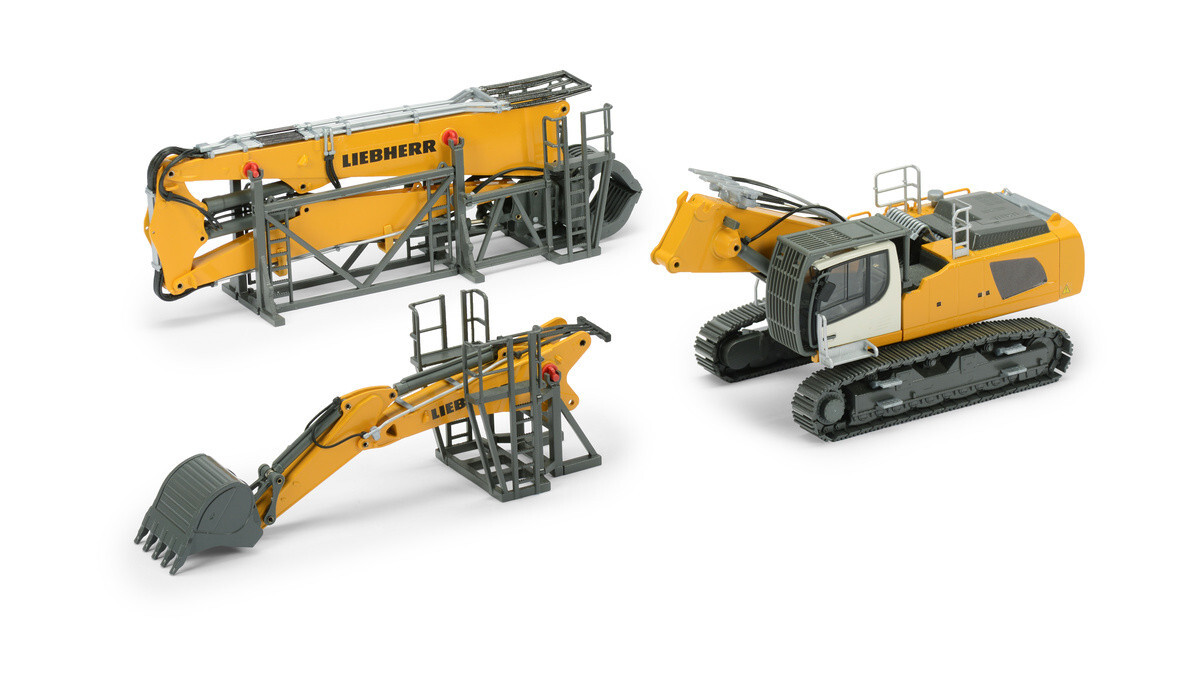 Conrad 2222 Liebherr R 940 Demolition Excavator Digger 1:50 Original Packaging NEW Bauma 2022