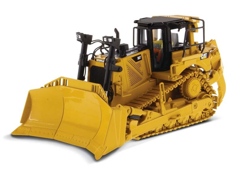 CAT D8T Track Type Tractor w/ 8U Blade 1:50 Scale Model – Diecast Masters 85566