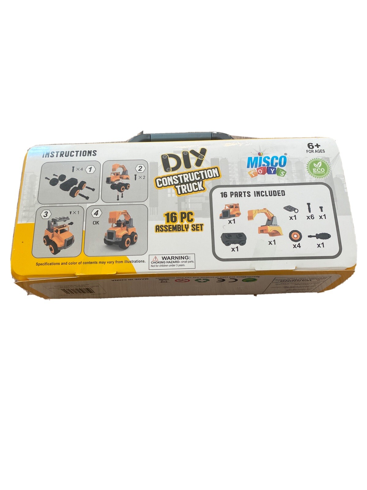 Misco DIY Toy Construction Truck – FREE SHIPPING