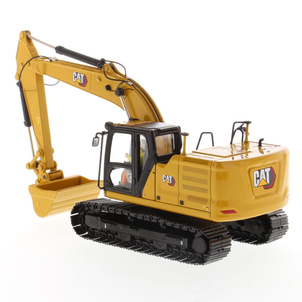 1/50 CAT Caterpillar 323 Excavator w/ Operator, High Line Diecast Masters 85657