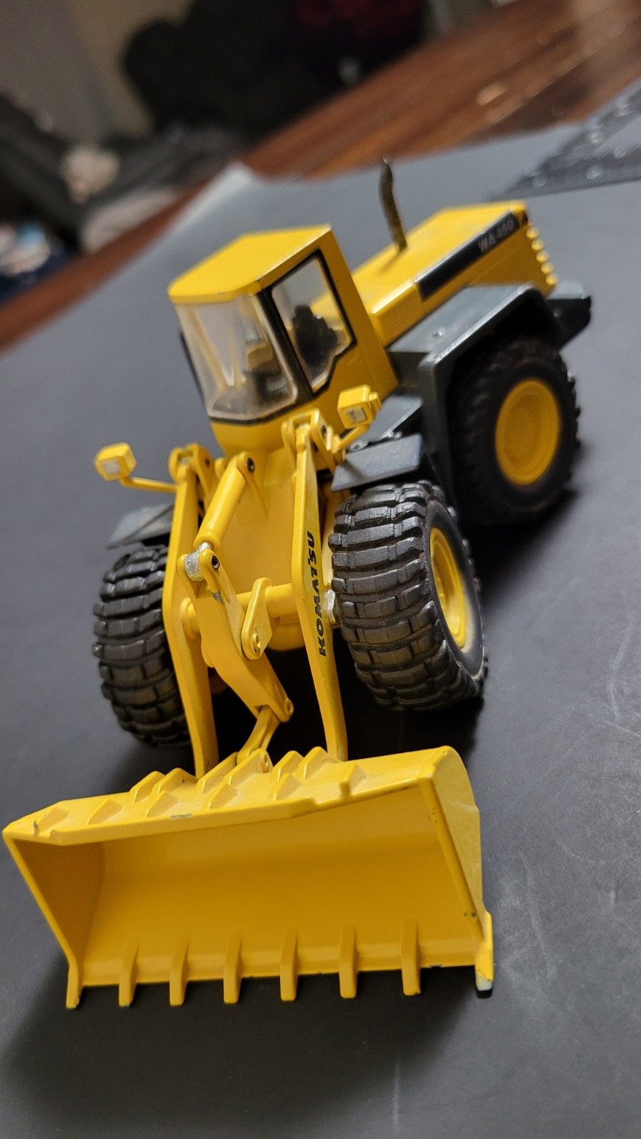 Conrad Model #2424 1:50 Komatsu WA 450 Wheel Loader Construction Equipment VHTF