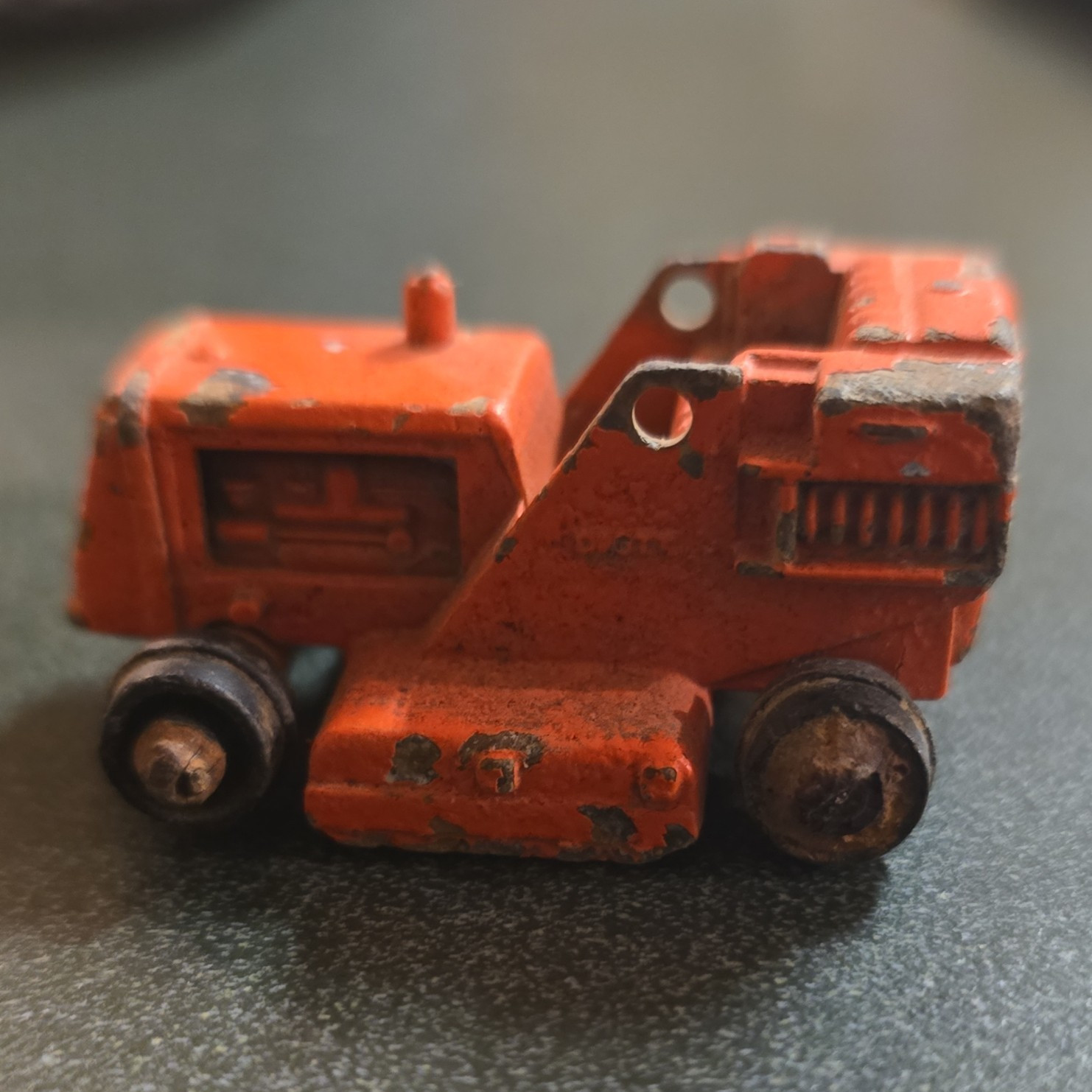 Dinky Dinky Toys Cavalier Tractor 1:43 1950 Orange Diecast Vintage