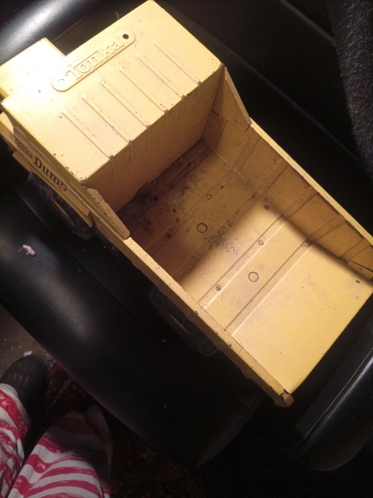 Tonka Mighty Tonka No. 3900 Dump Truck Yellow/Black with Original Box