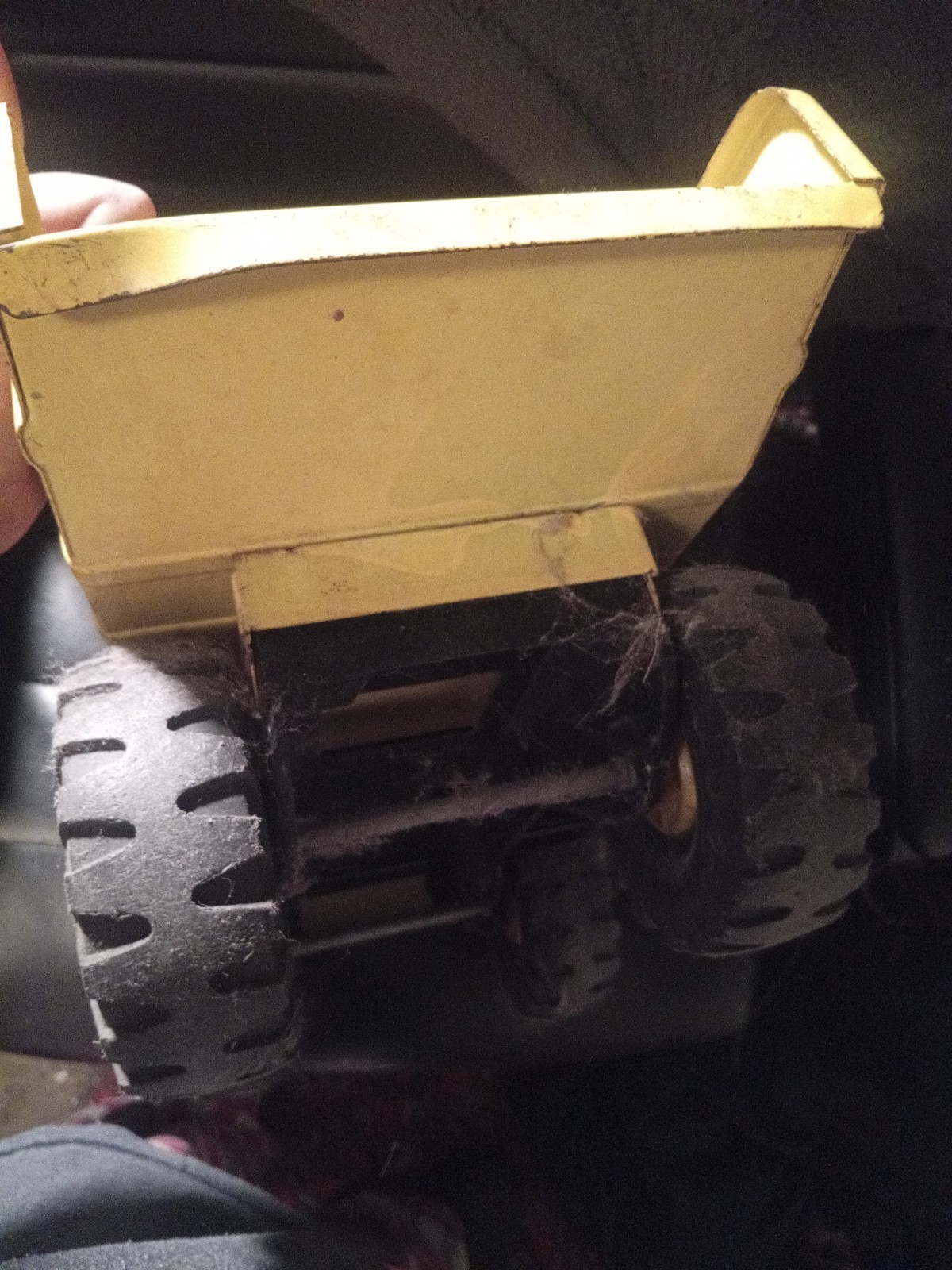 Tonka Mighty Tonka No. 3900 Dump Truck Yellow/Black with Original Box