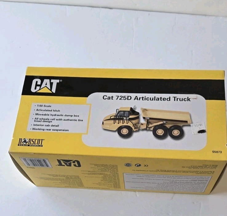 1/50 CAT 725D Articulated Truck by Norscot (55073) NIB Vintage 2001 Sealed