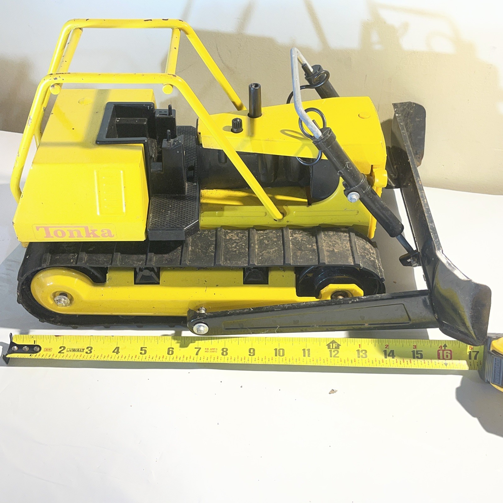 Vintage Tonka T-9 Bulldozer, Used, 1970s