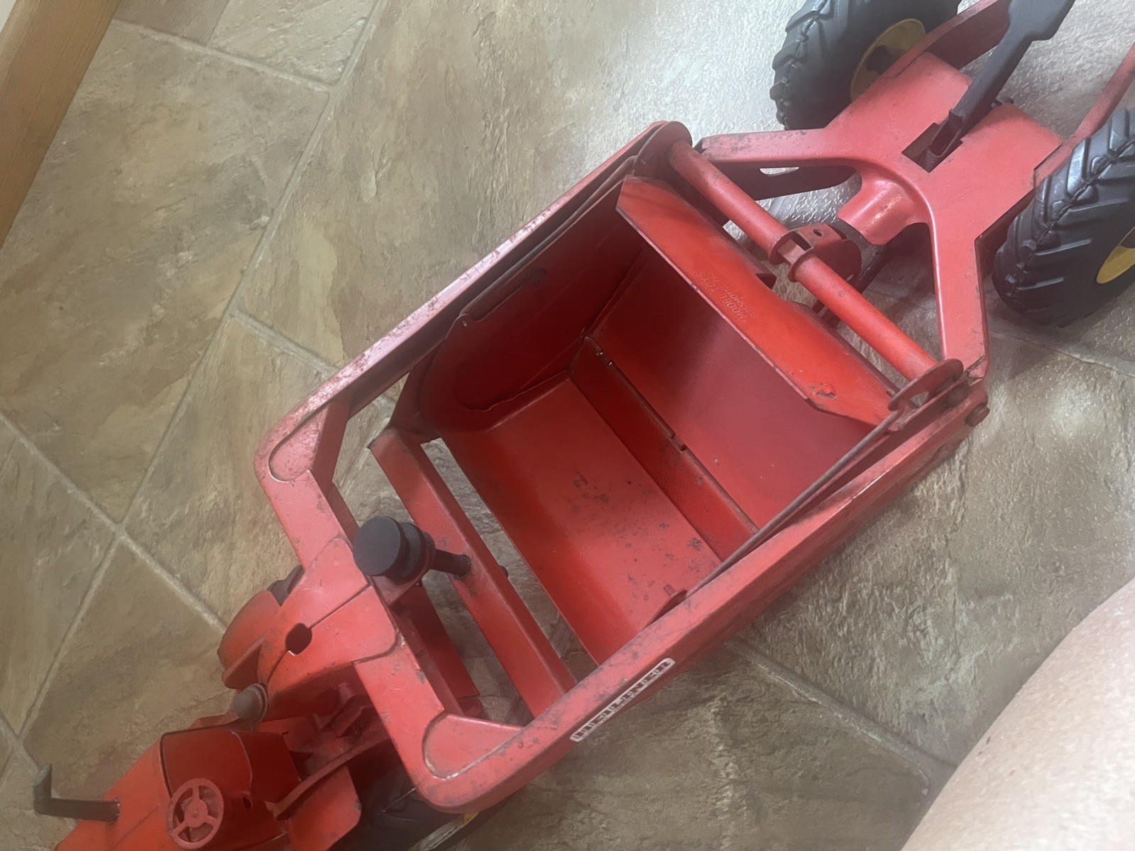 Doepke Model Toys HEILINER scraper/Earth Mover–1951–huge 29″ long–NICE–LOOK