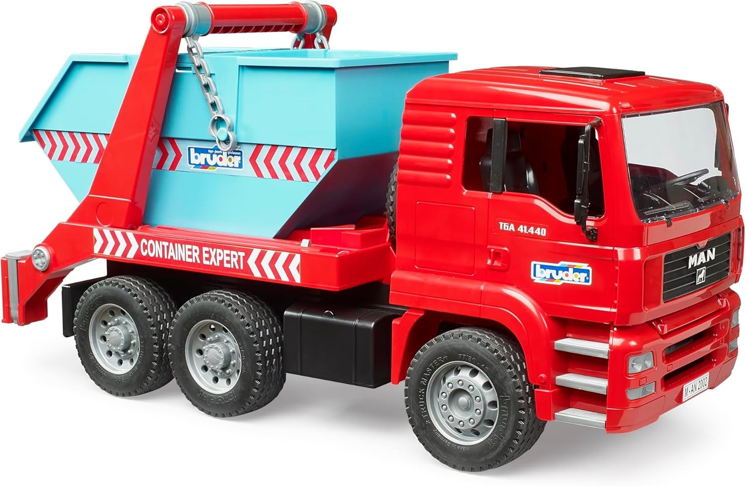 Bruder 02741 Man TGA Skip Container Truck