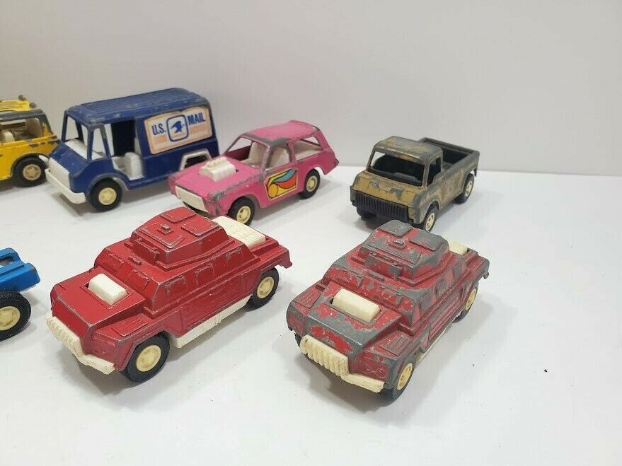 (10) Assorted 1970s Tootsie Toy Car Lot, See Description for More