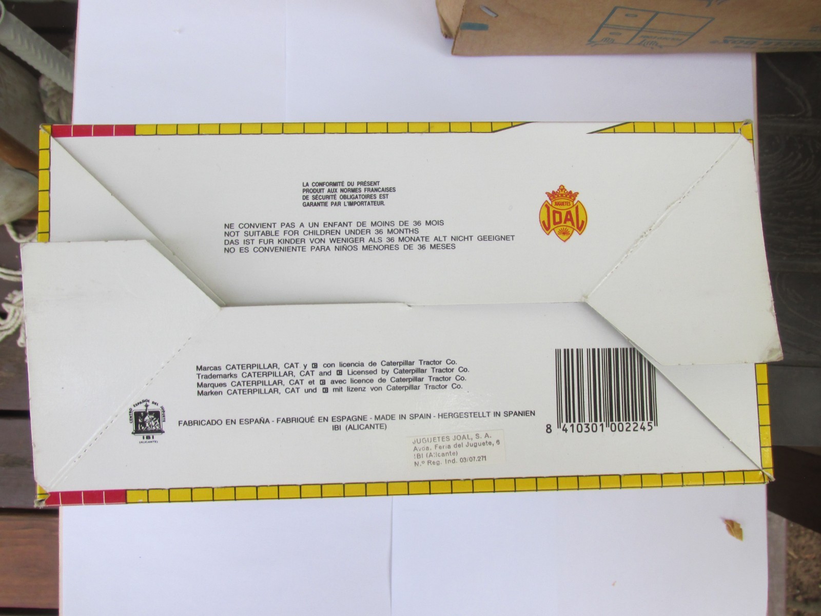 Joal 1/70 Caterpillar Compact Pipelayer C591 in Box Excellent Condition