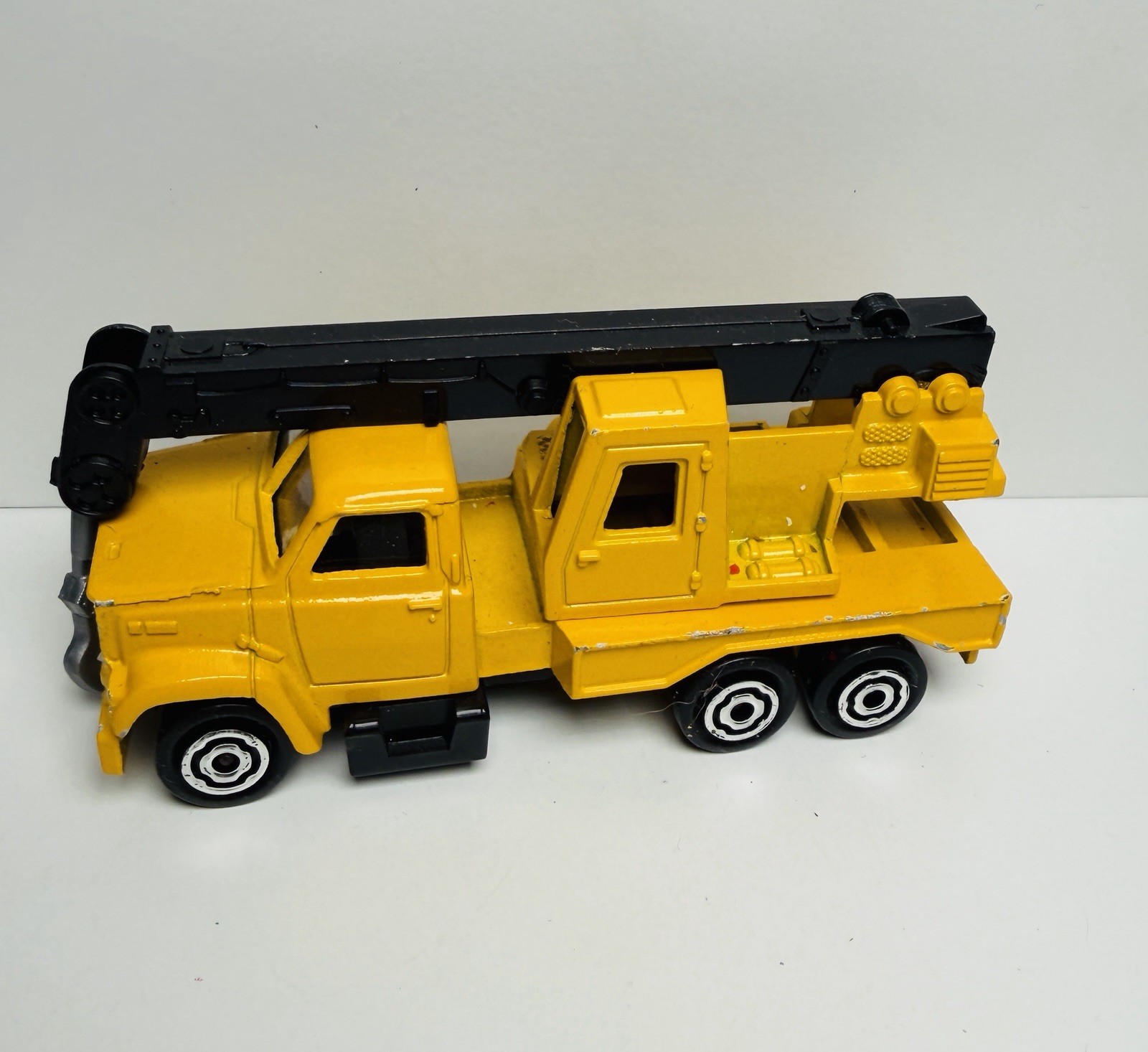 1980s MAJORETTE CONSTRUCTION TRUCK CRANE BOOM 1:100 283 251 DIE CAST SERIES 200