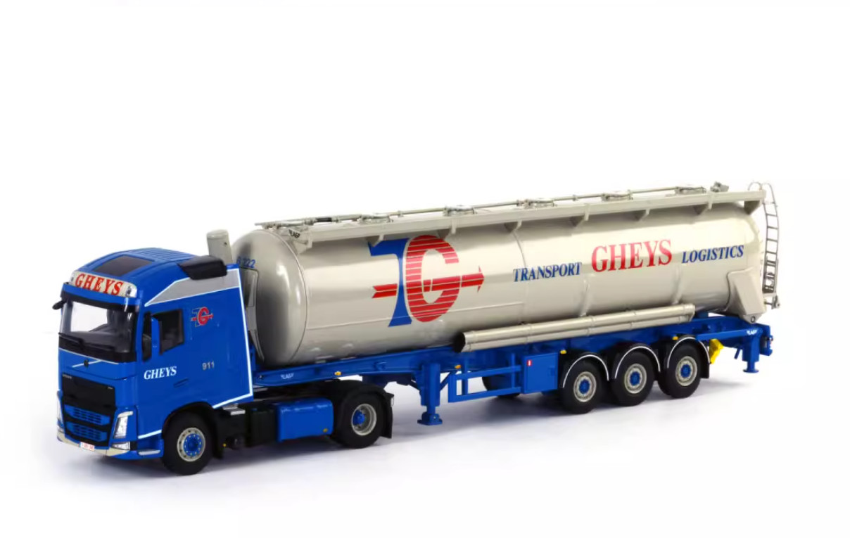1:50 WSI Gheys FH4 GL 4×2 Container Tank Truck BULKTRAILER TIPPER Diecast Model