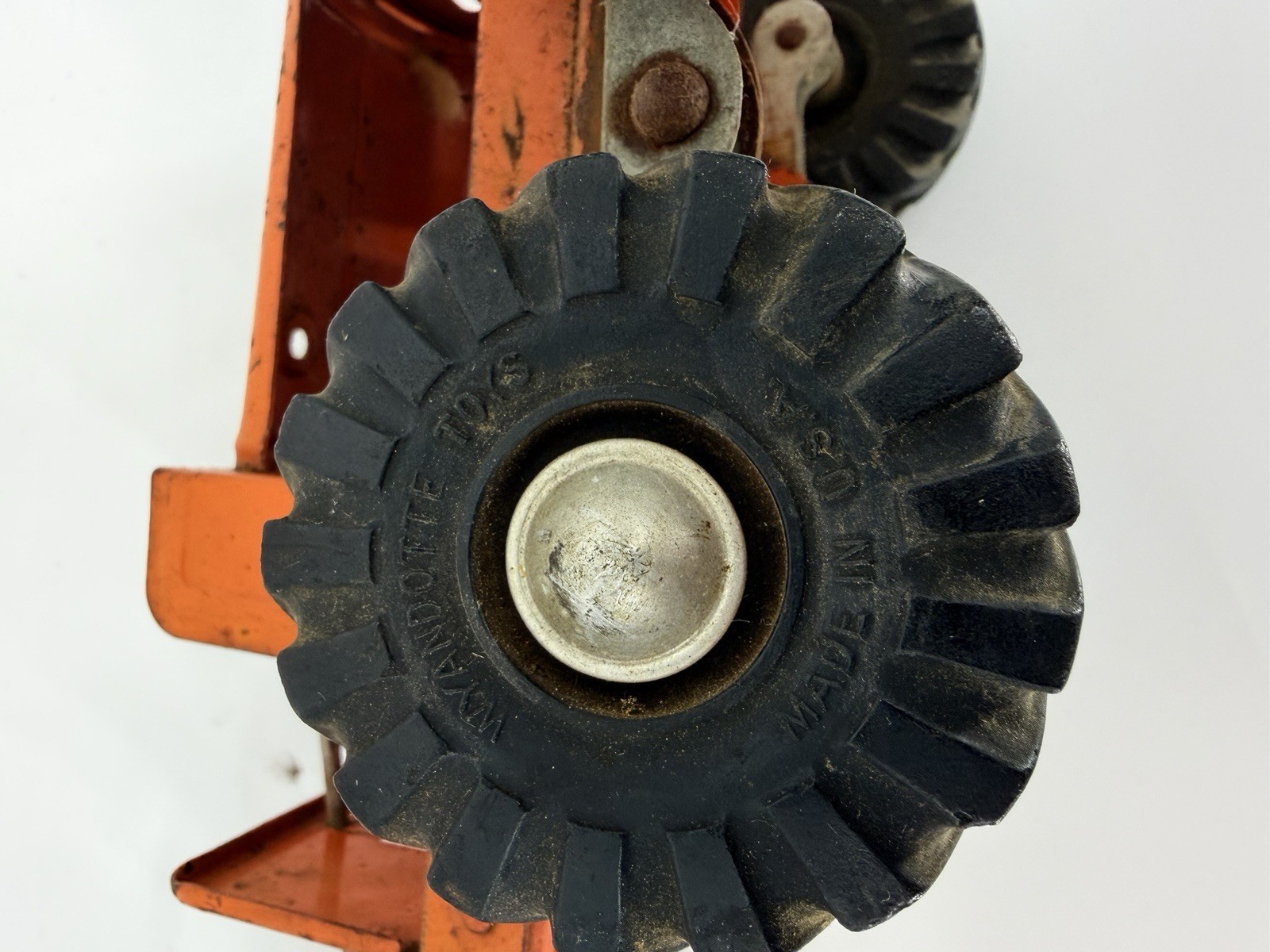 Vintage Wyandotte Pressed Steel Road Power Grader for Parts Repair Restoration