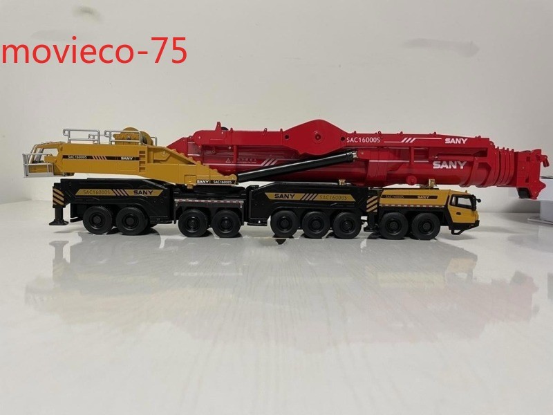 New Stock 1: 50 SAC16000S All Ground Engineering Crane Alloy Collectible Models