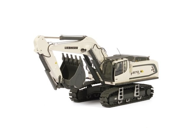 Liebherr R970 EMS White 1/50 WSI NEW