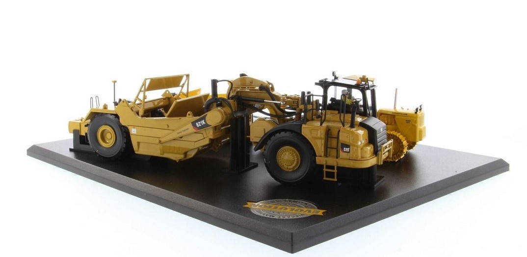 DIECAST MASTERS,Scraper evolution series CATERPILLAR 621K and D7 Ttw N 70, 1/…