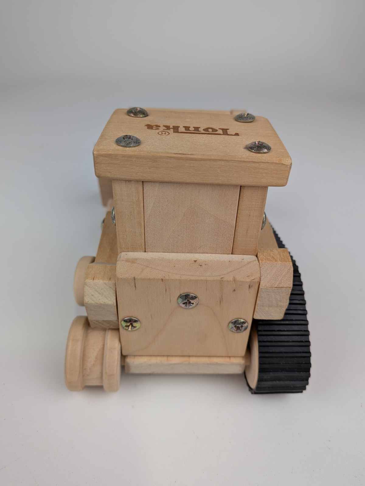 Tonka Wooden Backhoe Excavator Digger (Approx 8×4.5″)