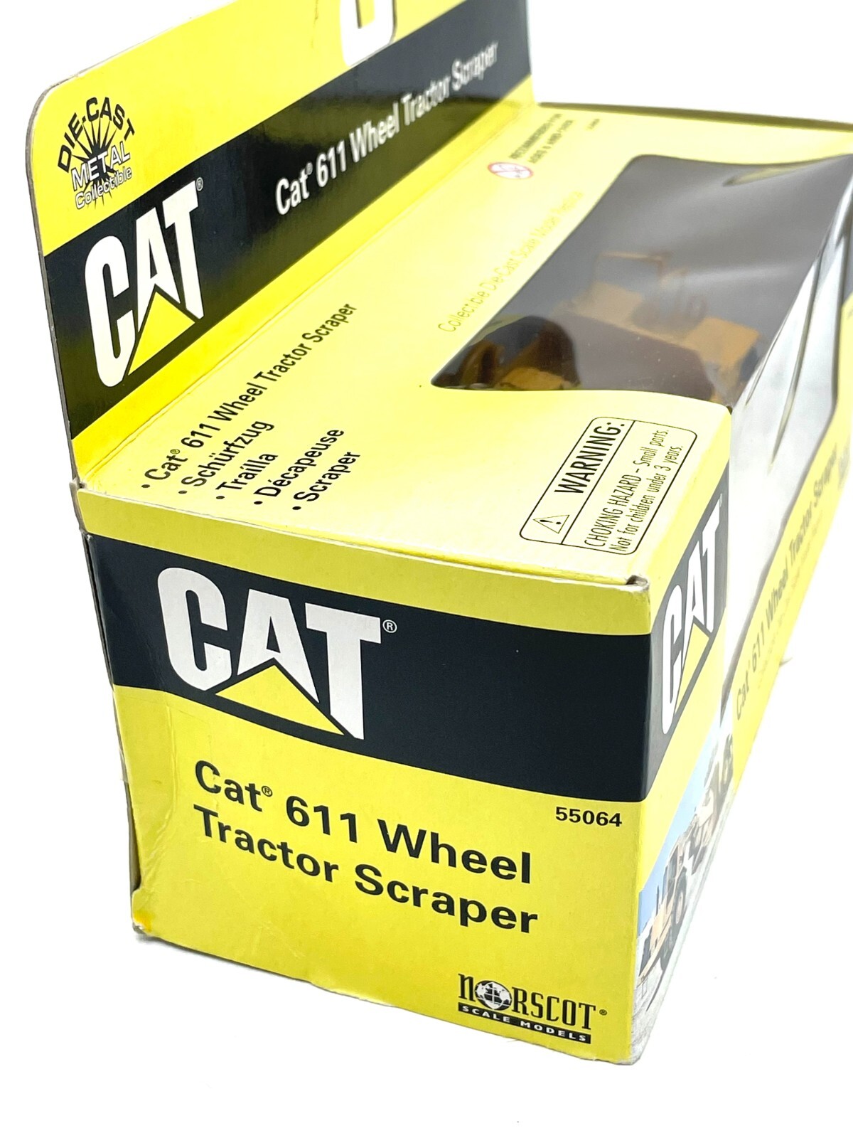 Norscot 1/64 Cat 611 Wheel Tractor Scraper NEW OLD STOCK #AS