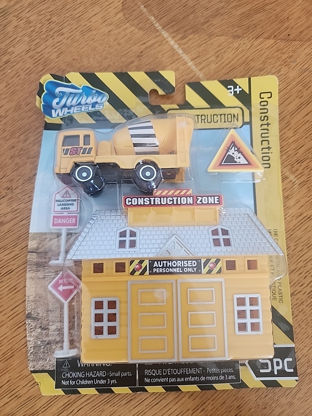 Turbo Wheels Construction Cement Truck 5 Pcs Play Set