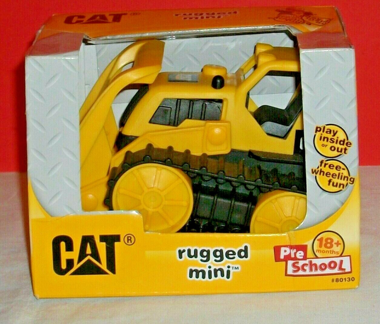 2010 CAT Caterpillar Rugged Mini Pre School Ages 18+ Months NEW