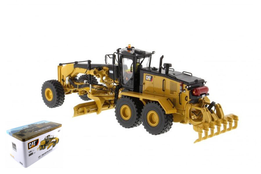 Diecast Master CAT 16M3 MOTOR GRADER 1:50 Model Making Industrial Medium Action Figure