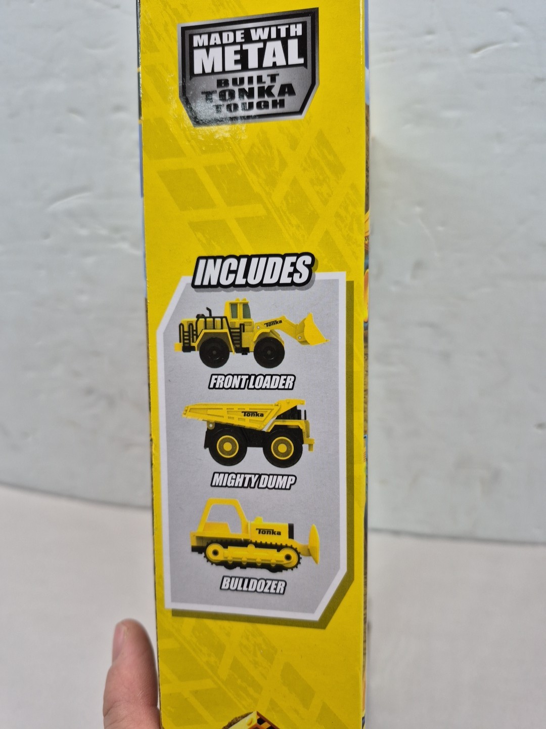 Tonka Metal Movers – 3 pack – Mighty Dump Truck, Front Loader & Bulldozer New