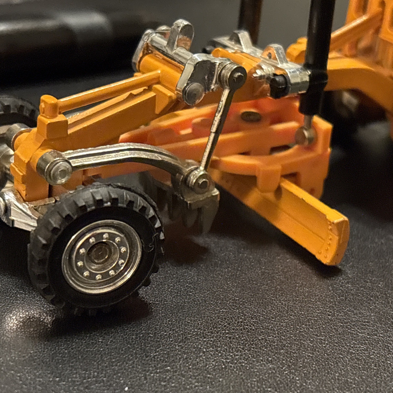 1978 Shinsei Mini Power 1/68 Mitsubishi Hydraulic Motor Grader No. 26