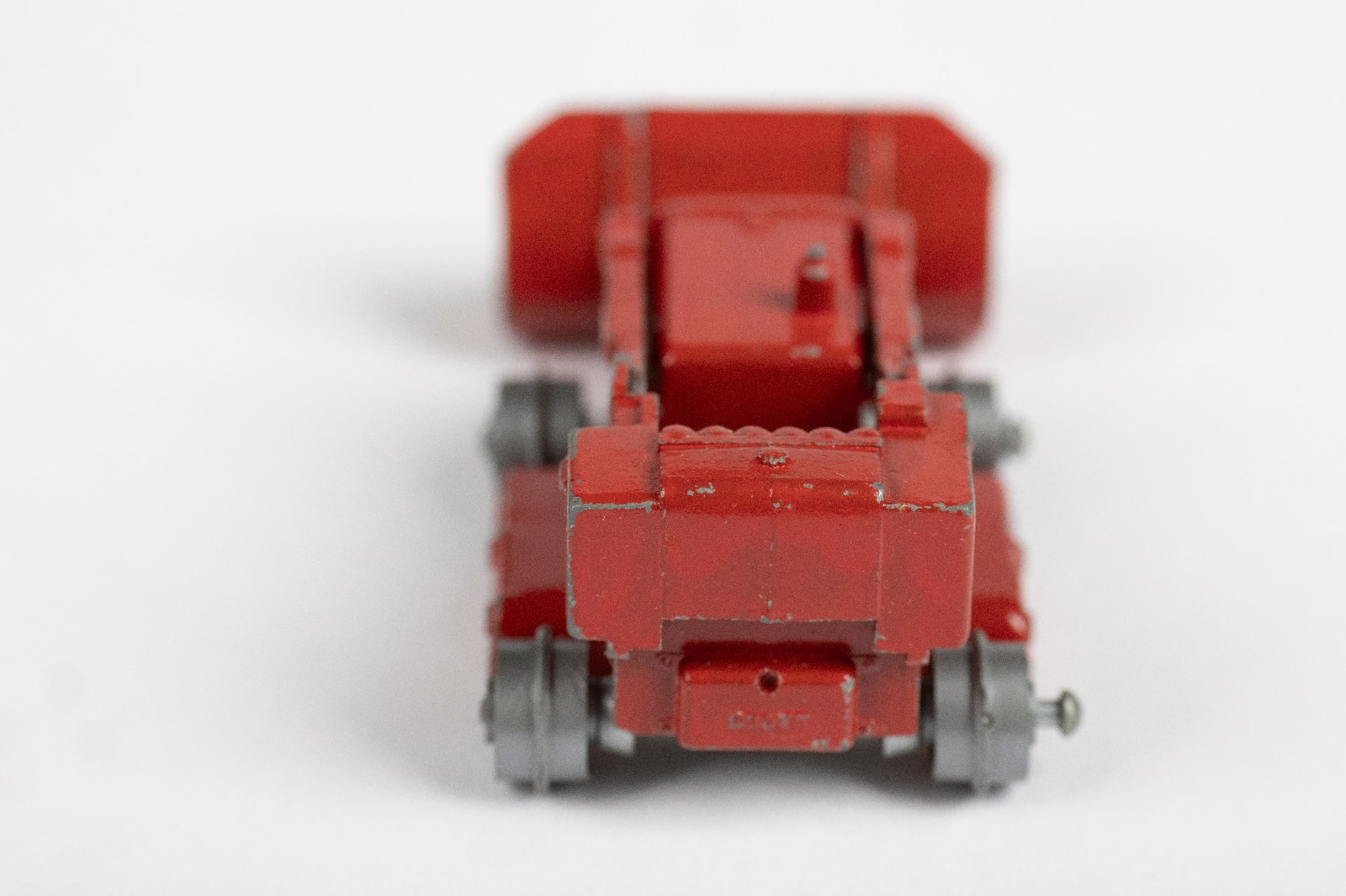 Vintage Matchbox LESNEY Drott Excavator No. 58 Gray Wheels Made in England