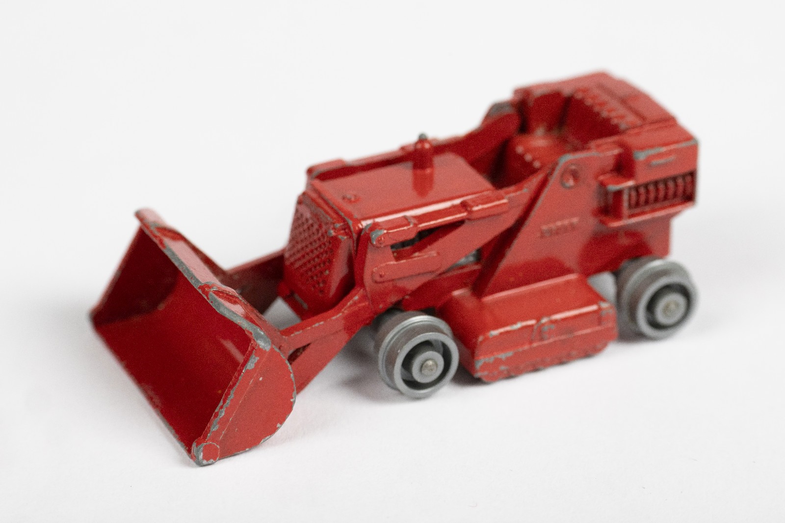 Vintage Matchbox LESNEY Drott Excavator No. 58 Gray Wheels Made in England