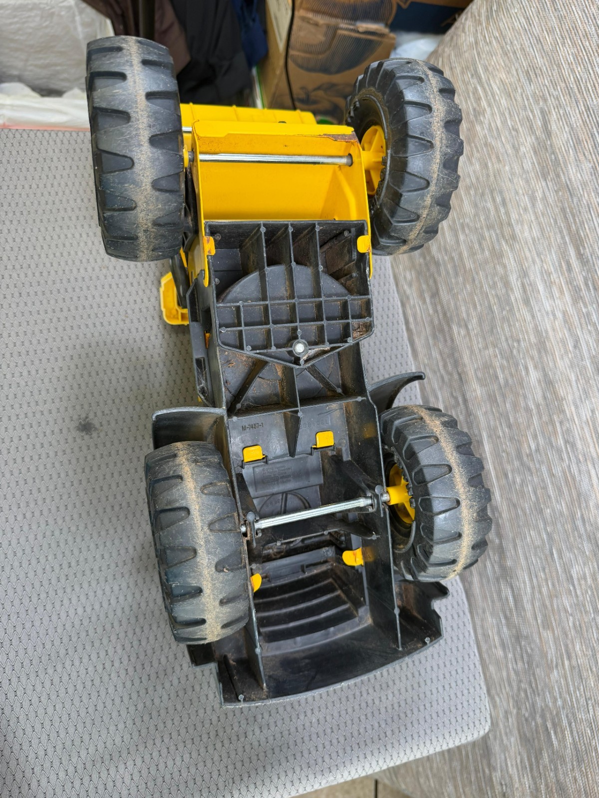 2012 Hasbro Tonka Front End Loader Metal Eng Compartment And Cab
