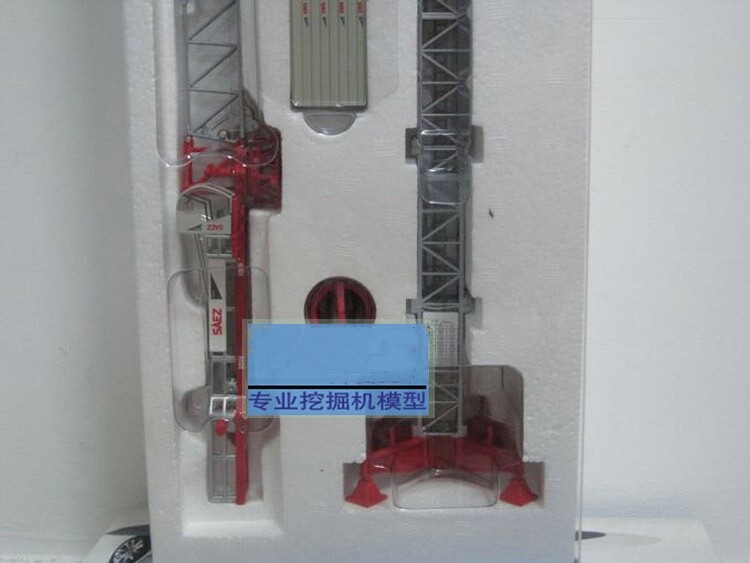 1:87 SAEZ SL-55 Tower Crane Constuction Machine Equipment Diecast Model