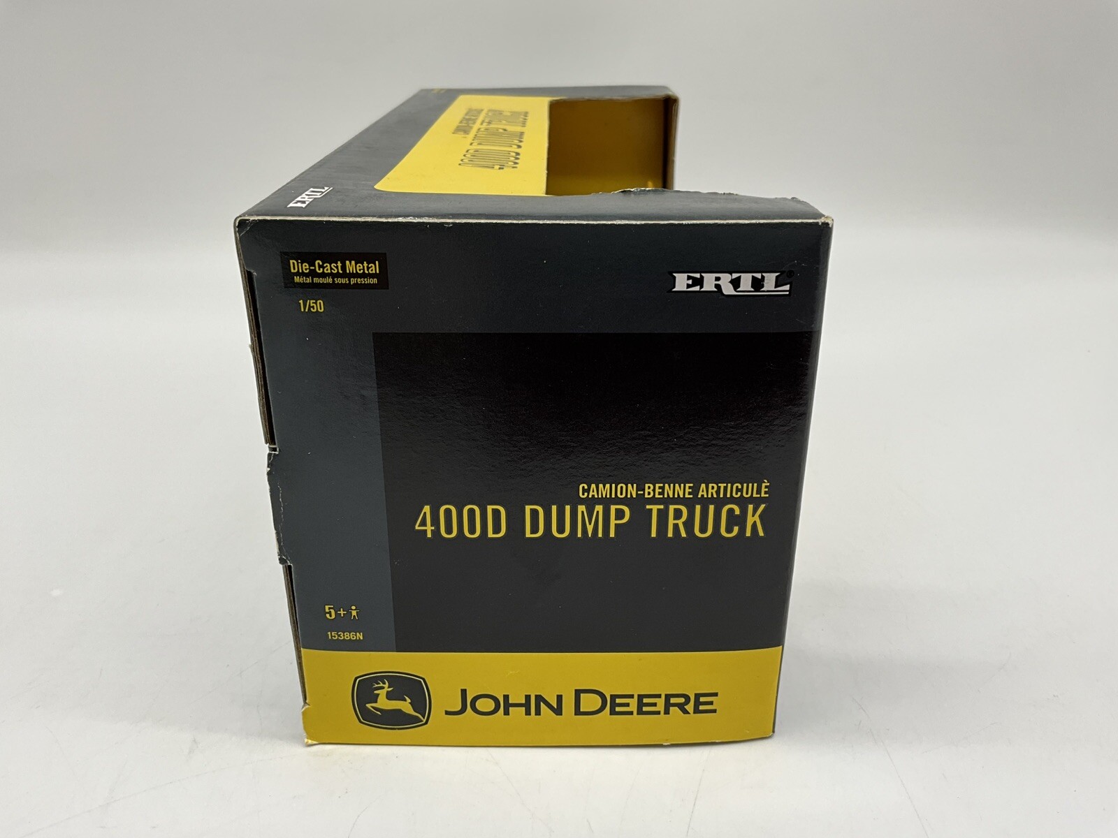 Ertl 15386 John Deere 400D Articulated Dump Truck 1:50 SCALE New In Box Die Cast