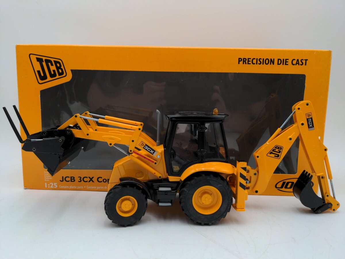 Joal 189 1:25 Scale Diecast JCB 3CX Backhoe Loader LN/Box
