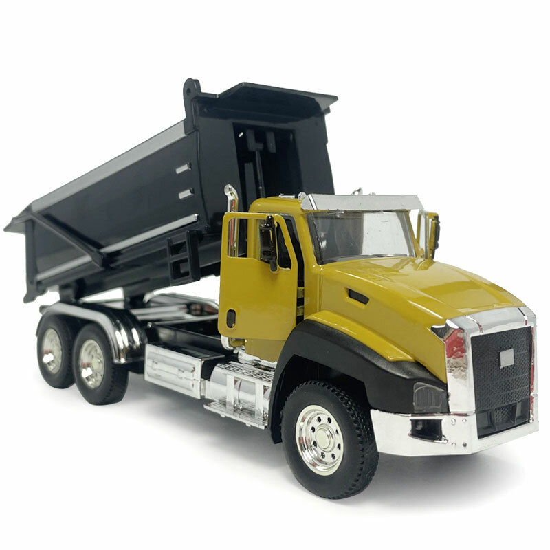 1/50 Scale Dump Truck Construction Vehicle Model Car Diecast Engineering Toy Car